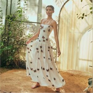 linen asymmetrical dress Argent Women's Asymmetrical Dress - Red - Size 10 main image 1